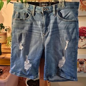 Size 12 Torrid Jean shorts